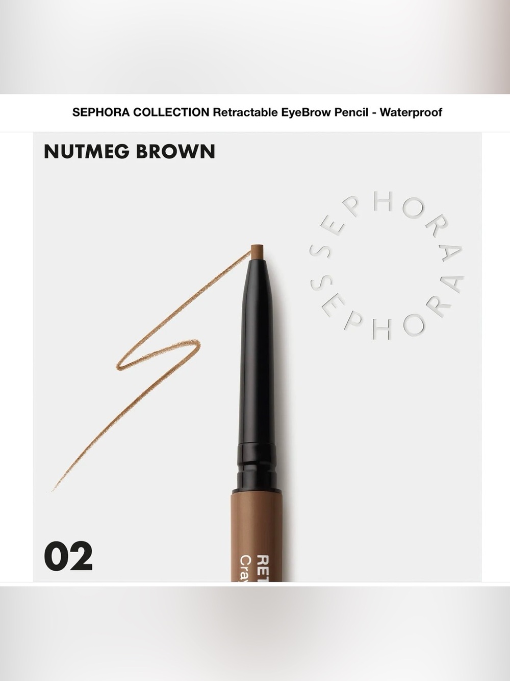 SEPHORA COLLECTION Retractable EyeBrow Pencil - Waterproof - Picture 4 of 6